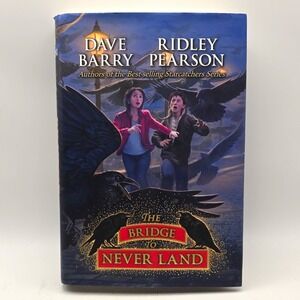 Disney Hyperion The Bridge to Never Land HC Book Barry & Pearson Signed 1st Edit